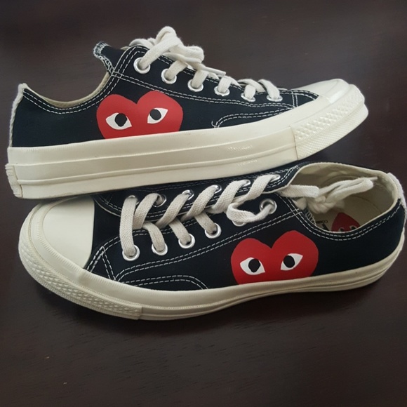 Comme des Garcons Shoes - Comme des Garçons Converse Play Hidden Heart Low